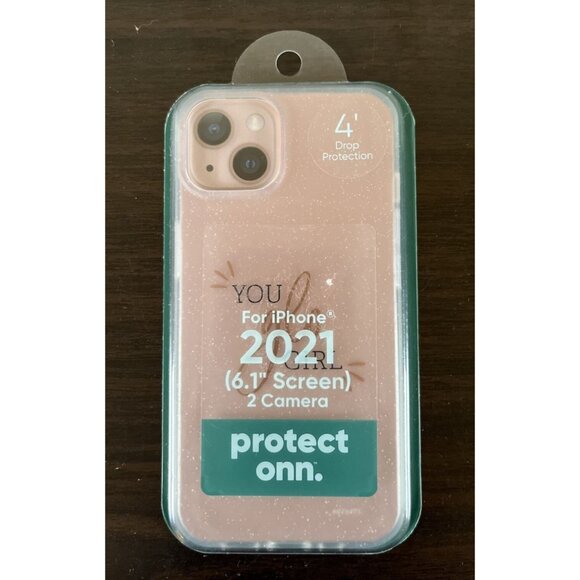 NIP onn You Glo Girl Phone Case for iPhone 13 Slim Gel 2021 6.1" Screen - Picture 1 of 2